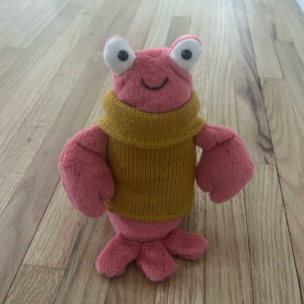 Jellycat Cozy Crew Lobster (Retired)